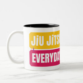 Caneca De Café Jiu Jitsu todos os dias