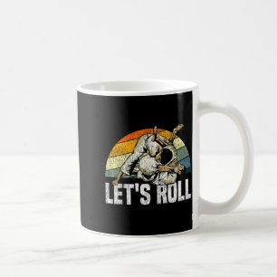 Caneca De Café Jiu Jitsu Vintage Retro Vamos Rolando
