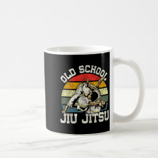 Caneca De Café Jiu Jitsu Vintage Retro Velho Jiu Jitsu Escola Ant