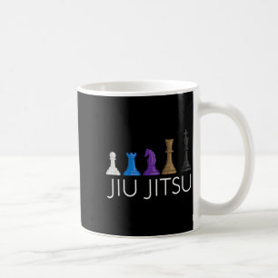 Caneca De Café Jiu Jitsu Xadrez Artes Marciais JiuJitsu Brasileir