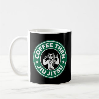 Caneca De Café Jiu Jitsus Coffee Bjj Mma Jujitsu