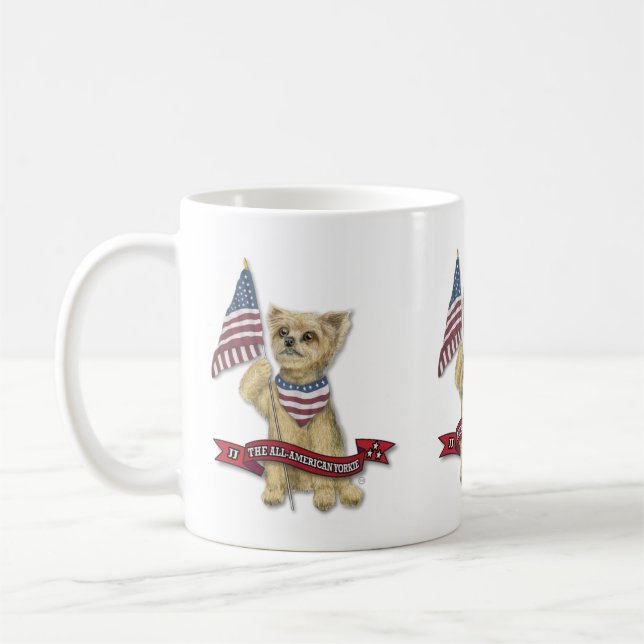 Caneca De Café JJ The All-American Yorkie Mug (Esquerda)