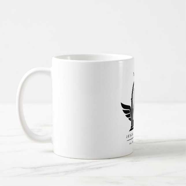 Caneca De Café JKG Miel Doré  Built For The Kingdom (Esquerda)