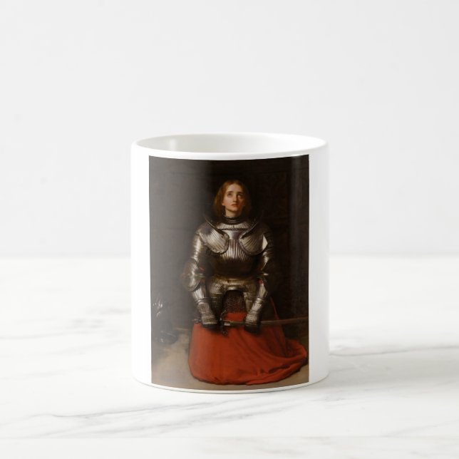 Caneca De Café Joan of Arc (por John Everett Millais) (Centro)