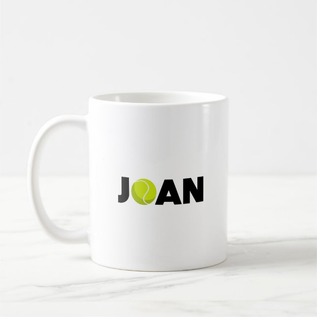 Caneca De Café Joan Tênis (Esquerda)