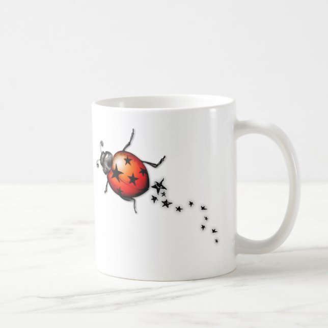 Caneca De Café Joaninha Rockstar (Direita)