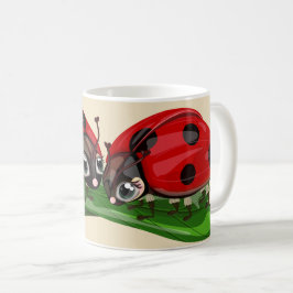 Caneca De Café Joaninhas