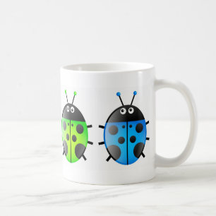 Caneca De Café Joaninhas