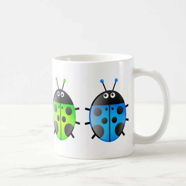 Caneca De Café Joaninhas (Direita)