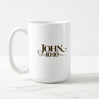 Caneca De Café João 10:10