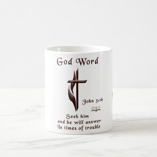 Caneca De Café João 3:16 (Centro)