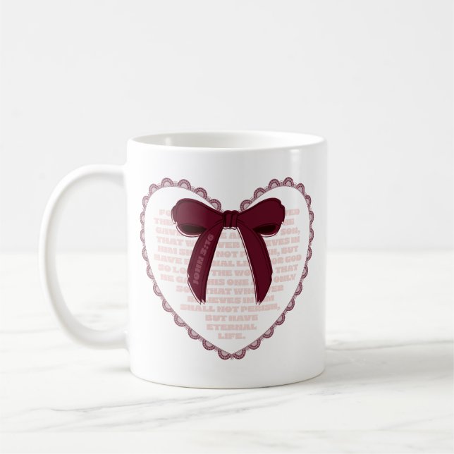 Caneca De Café João 3:16 - Vale do Cristão (Esquerda)