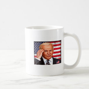 Caneca De Café Joe Biden engraçado feliz 4º de Páscoa confuso 4º 