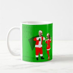 Caneca De Café joe biden papais noeis kamala harris christmas