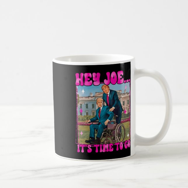 Caneca De Café Joe É Hora De Ir Muito Bom Homem Donald Trump Dive (Direita)
