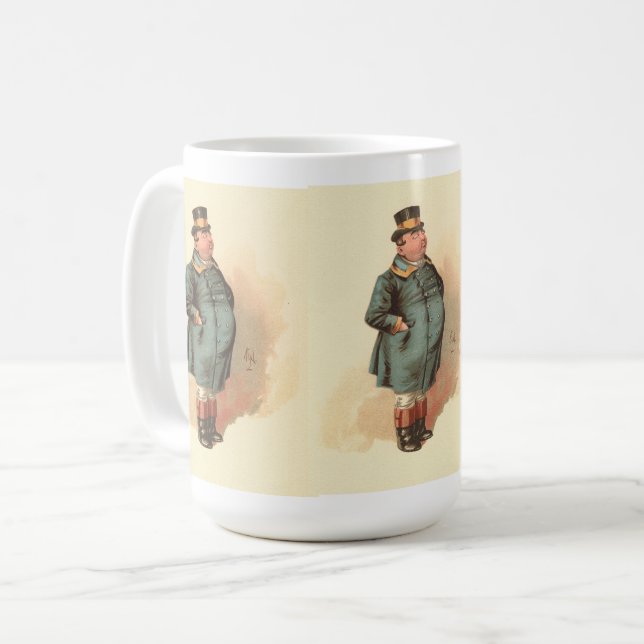 Caneca De Café Joe (O Garoto Gordo) Kyd, Dickens Os Papéis De Pic (Frente Esquerda)
