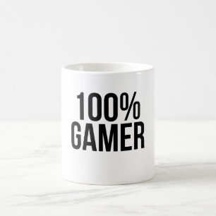 Caneca De Café Jogador 100%