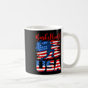Caneca De Café Jogador Americano de Bandeira Indepedância America