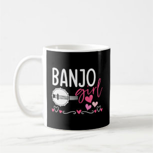 Caneca De Café Jogador Banjo Bluegrass