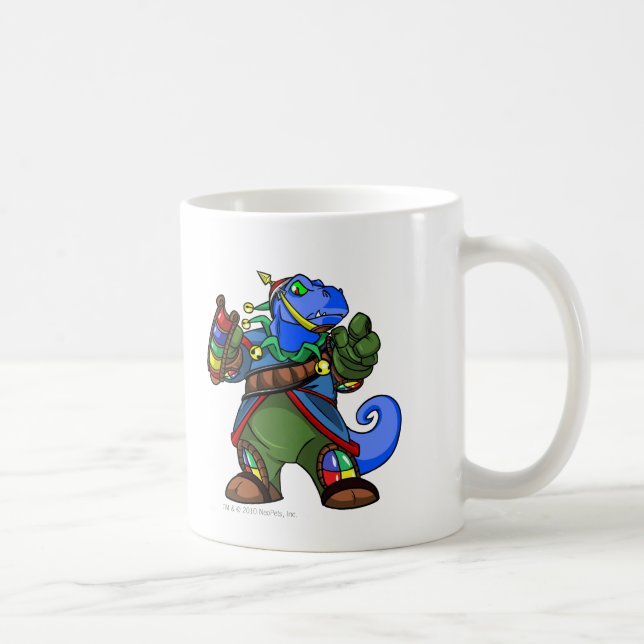 Caneca De Café Jogador da ilha de Grarrl Roo (Direita)