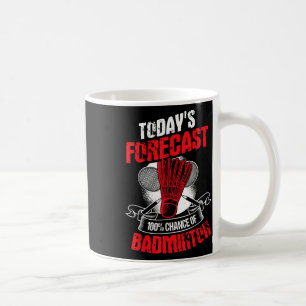 Caneca De Café Jogador de Badminton Esportista Atleta Jogo Raquet