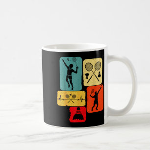 Caneca De Café Jogador de Badminton Treinador de Jogadores Fãs Me
