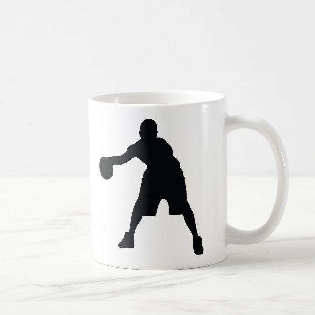 Caneca De Café Jogador de basquete (Direita)