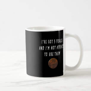 Caneca De Café Jogador De Basquete De Diversão Falando Camisetas