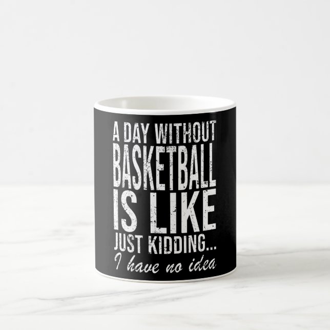 Caneca De Café Jogador de basquete, Funny Dando Presente (Centro)