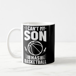 Caneca De Café Jogador de Basquete Quadra Jogo Não Pode Filho Tem