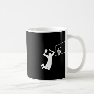 Caneca De Café Jogador de basquetebol Dunk - Jogador de Slam Dunk