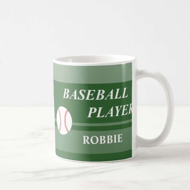 Caneca De Café Jogador de beisebol (Direita)