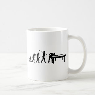 Caneca De Café Jogador de bilhar