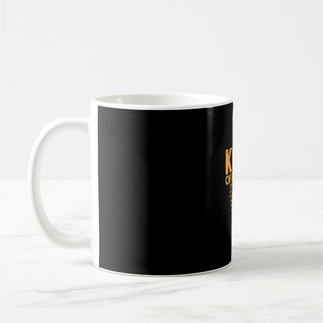 Caneca De Café Jogador de Bilhar | Rei De Bilhar (Esquerda)