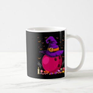 Caneca De Café Jogador de Boliche do Dia das Bruxas da Boliche In