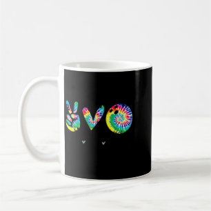 Caneca De Café Jogador de Boliche Paz Amor Tie Dye Amantes de Bol