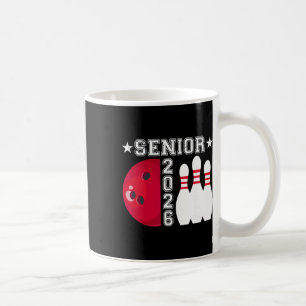 Caneca De Café Jogador de Boliche Sênior 2026 Cl De 2026 Graduaçã