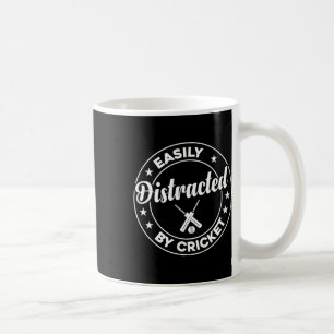 Caneca De Café Jogador de Críquete Jogando Críquete - Facilmente