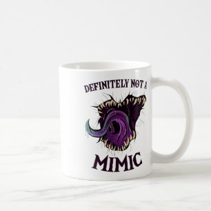 Caneca De Café Jogador de Dados de RPG Definitivamente Não é um M