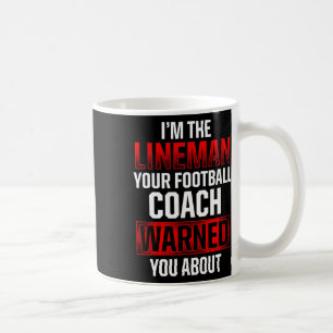 Caneca De Café Jogador de Defesa Contra a Violência de Futebol Li