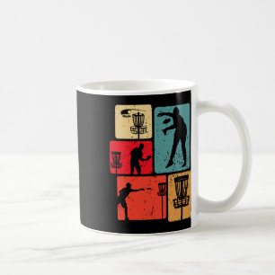 Caneca De Café Jogador de Disc Golf Engraçado Disco Voador Legal 