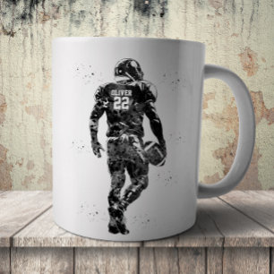 Caneca De Café Jogador de Futebol Americano