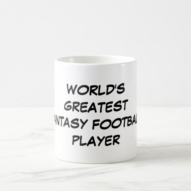 Caneca De Café "Jogador de futebol da maior fantasia do mundo" (Centro)
