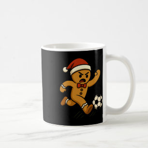 Caneca De Café Jogador de Futebol de Pão de Mel Natal Divertido M