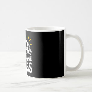 Caneca De Café Jogador de Futebol Engraçado Vamos Chutar Alguns E