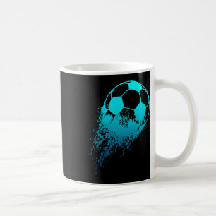 Caneca De Café Jogador de Futebol Esporte Vintage Homens Meninos