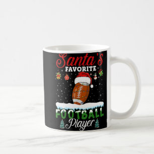 Caneca De Café Jogador de futebol favorito dos papais noeis