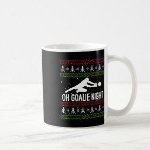 Caneca De Café Jogador de Futebol Natal Dia de Natal Goleiro Papa