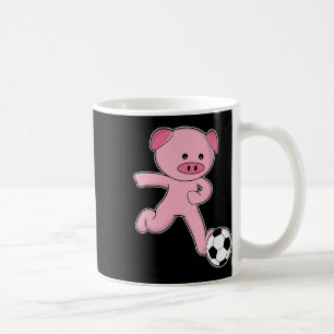 Caneca De Café Jogador de Futebol Porco Futebol Esportes