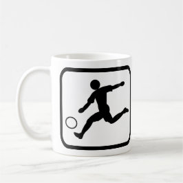 Caneca De Café Jogador de futebol Pro